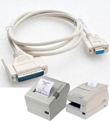 Serial cable druckerkabel für - serial,