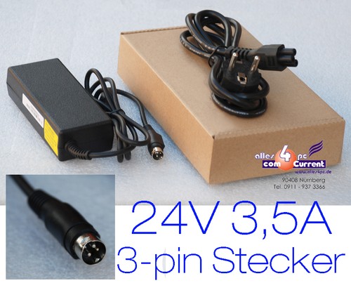 24v netzteil 3 pin - 3,5a, 3-pin