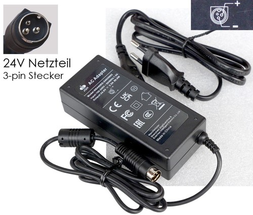Netzteil 24v 3 pin - 2,5a,